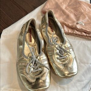Prada Sport Silver/gold Women's Shoes